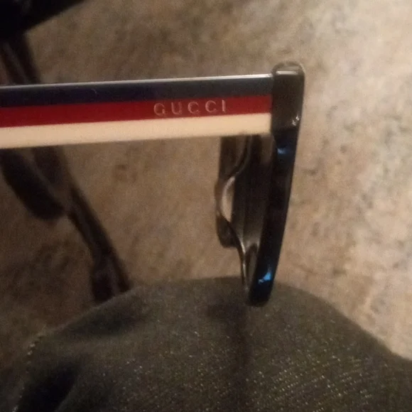 Gucci Black Square Gg0847sk (3452) Sunglasses